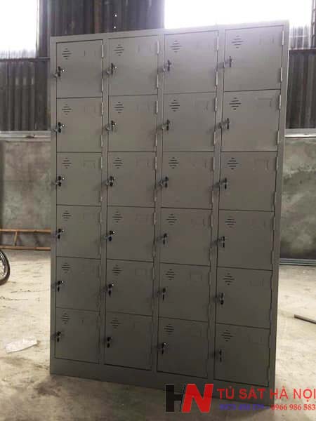Tủ sắt locker 24 ngăn giá rẻ